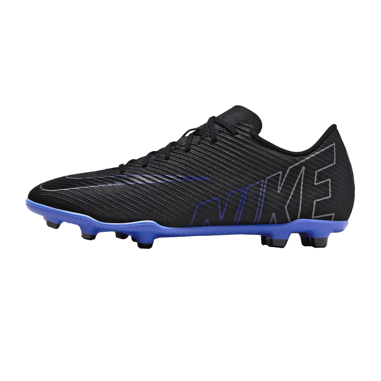 Nike men's football boot Vapor 15 Club FG/MG DJ5963-040 black-light blue