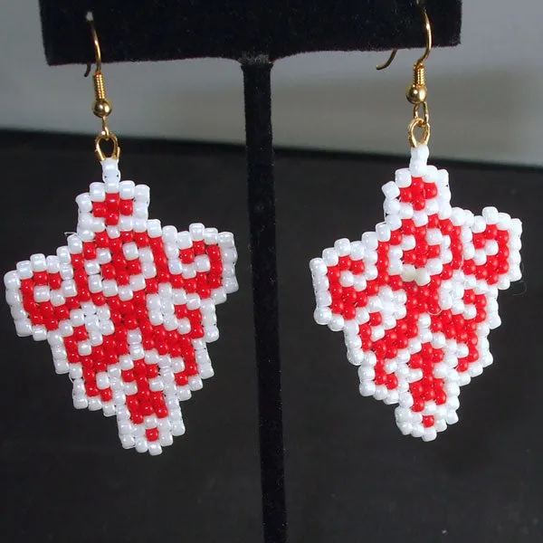 Obelia Christmas Trellis Earrings