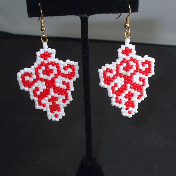 Obelia Christmas Trellis Earrings