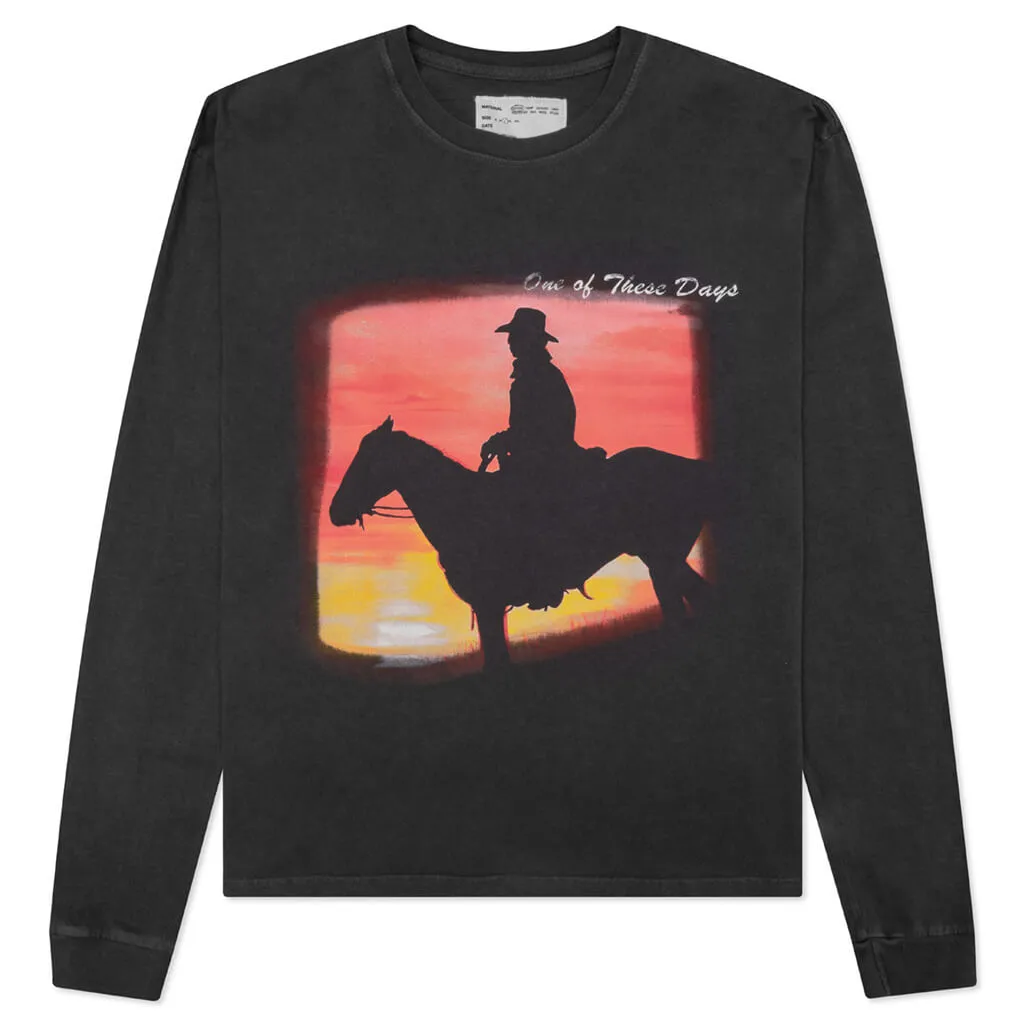 One Of These Days Into The Sun L/S - Black