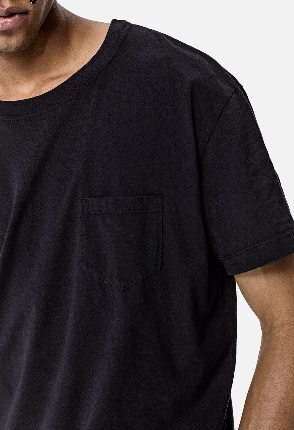 Oversized Pocket Tee / Dark Navy