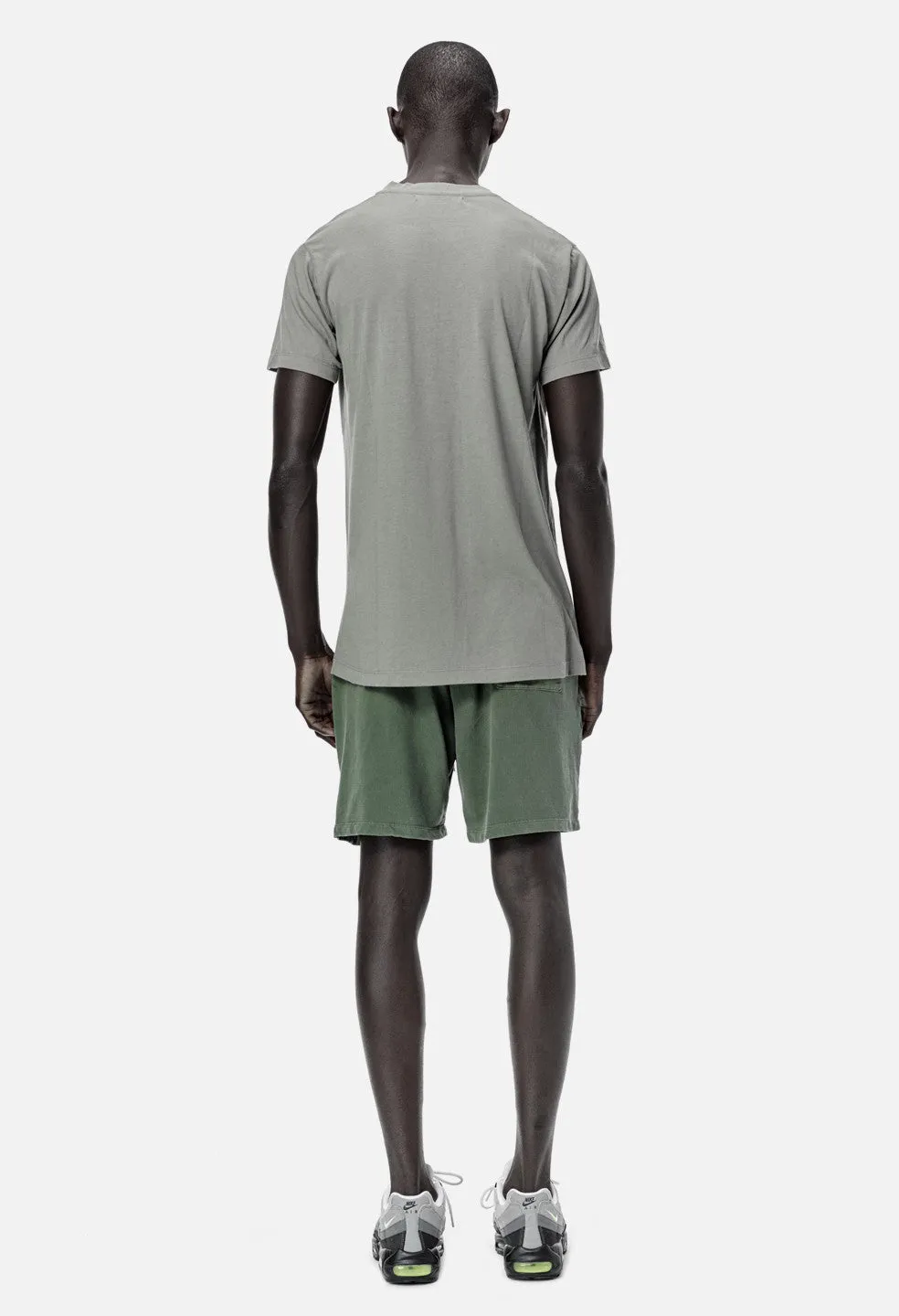 Paneled Shorts / Olive