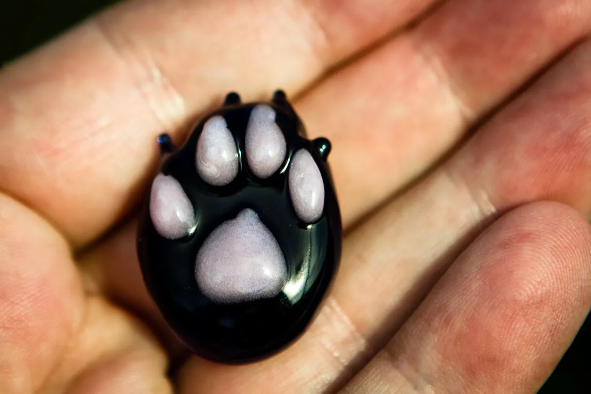 Pawprint Touch Stone