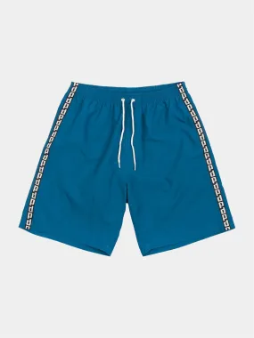 Polar P Stripe City Swim Shorts - Police Blue