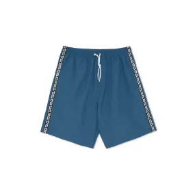 Polar Skate Co. P Stripe City Swim Shorts Blue