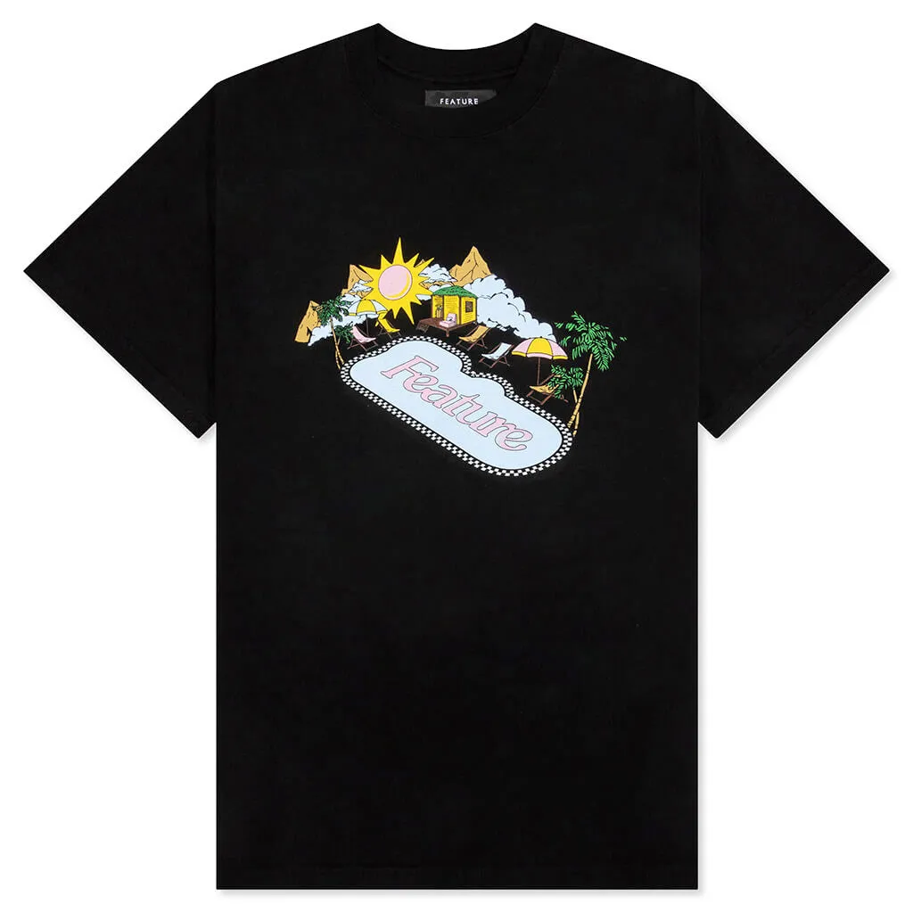 Poolside Tee - Black