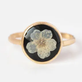 Pressed Flower Ring