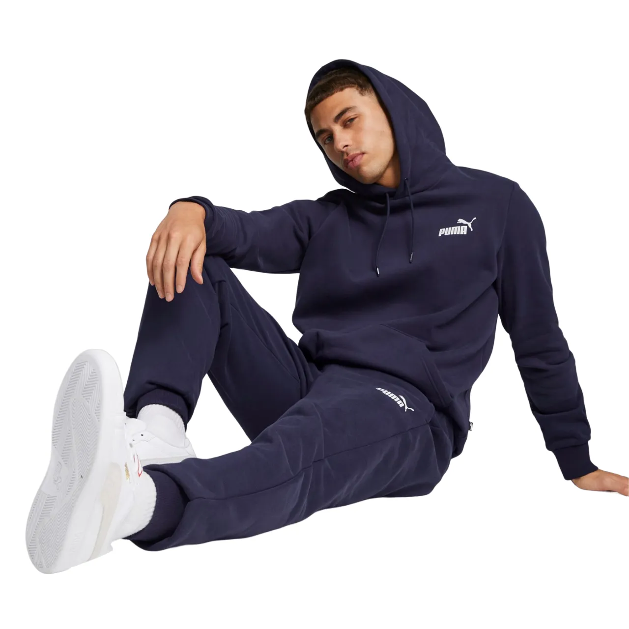 Puma men's tracksuit with hood 676836-06 blue