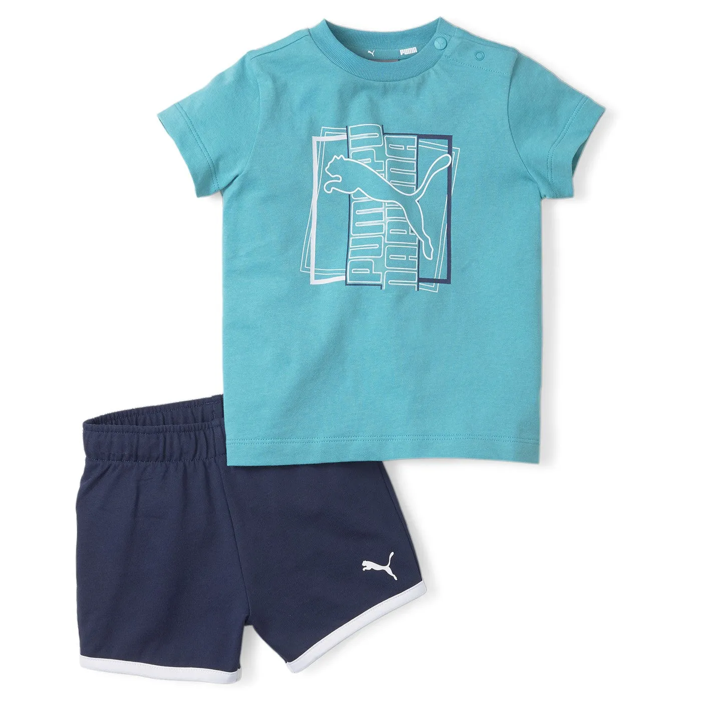 Puma Minicats Alpha Short Set 847321-61 porcelain