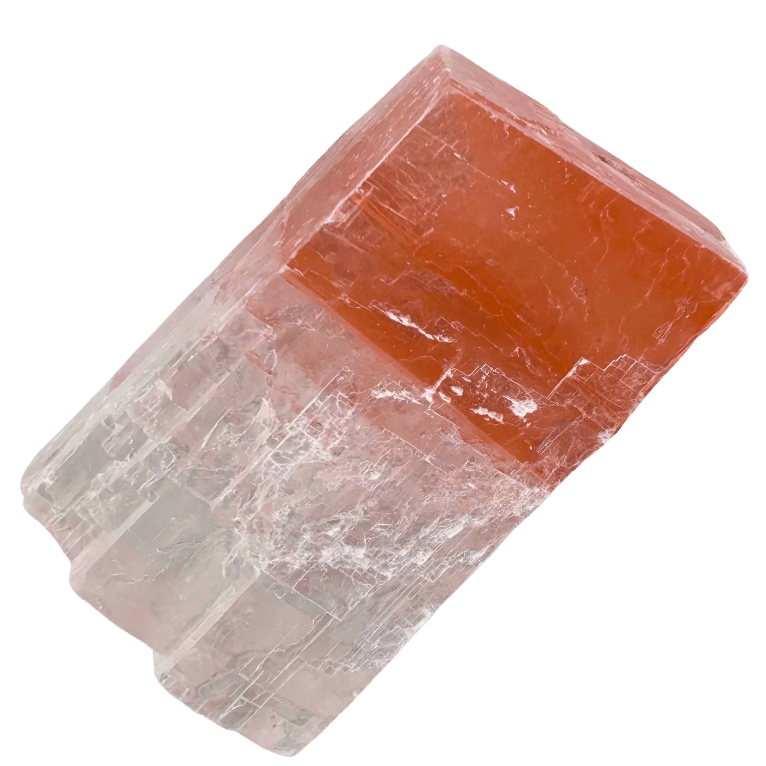 Red/White Optical Calcite #376