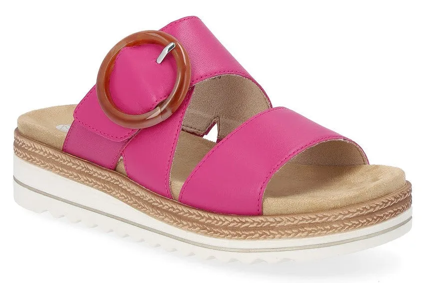 Remonte D0Q51-31 Womens Touch-Fastening Mule Sandal