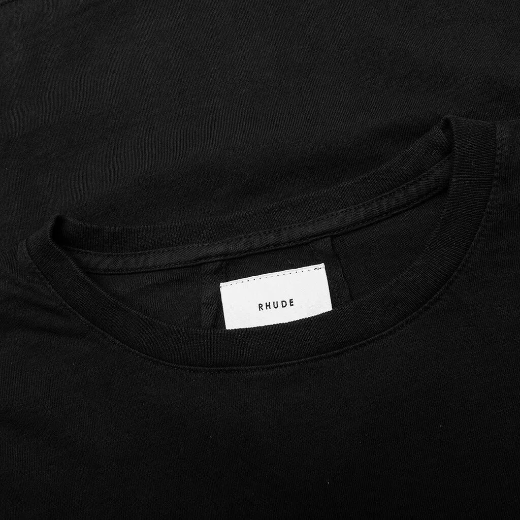 Rhude Rallye Tee - Vintage Black