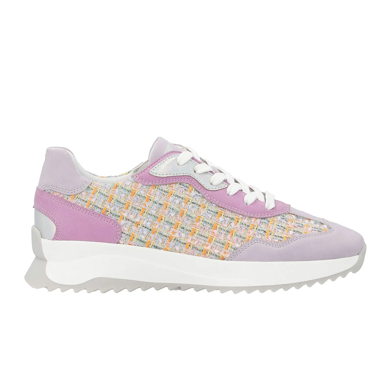 Rieker R-Evolution W1300-90 Dhara Sneaker (Women) - Mauve/Pastel Orange