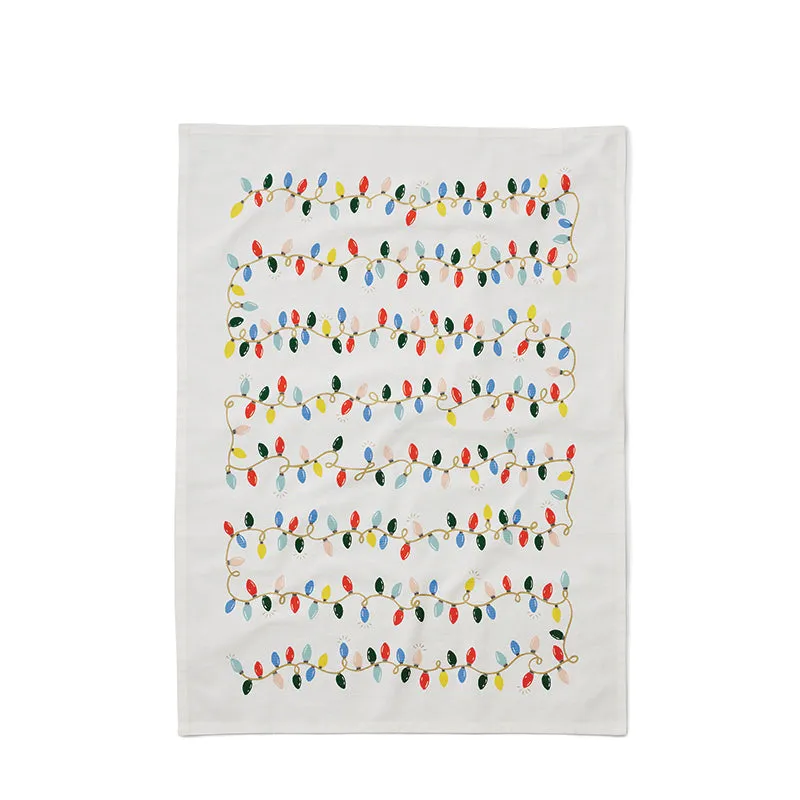 RIFLE PAPER CO. | Holiday Lights Tea Towel