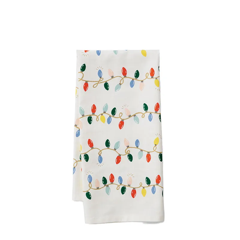 RIFLE PAPER CO. | Holiday Lights Tea Towel