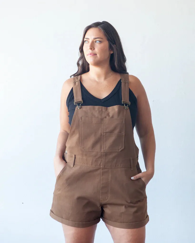 Riley Overalls Sewing Pattern by True Bias | Plus Sizes 14-32