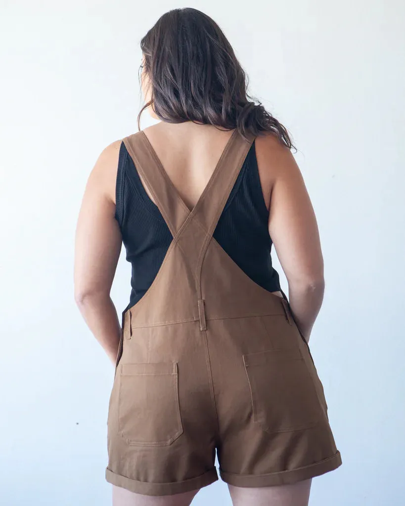 Riley Overalls Sewing Pattern by True Bias | Plus Sizes 14-32