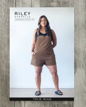 Riley Overalls Sewing Pattern by True Bias | Plus Sizes 14-32