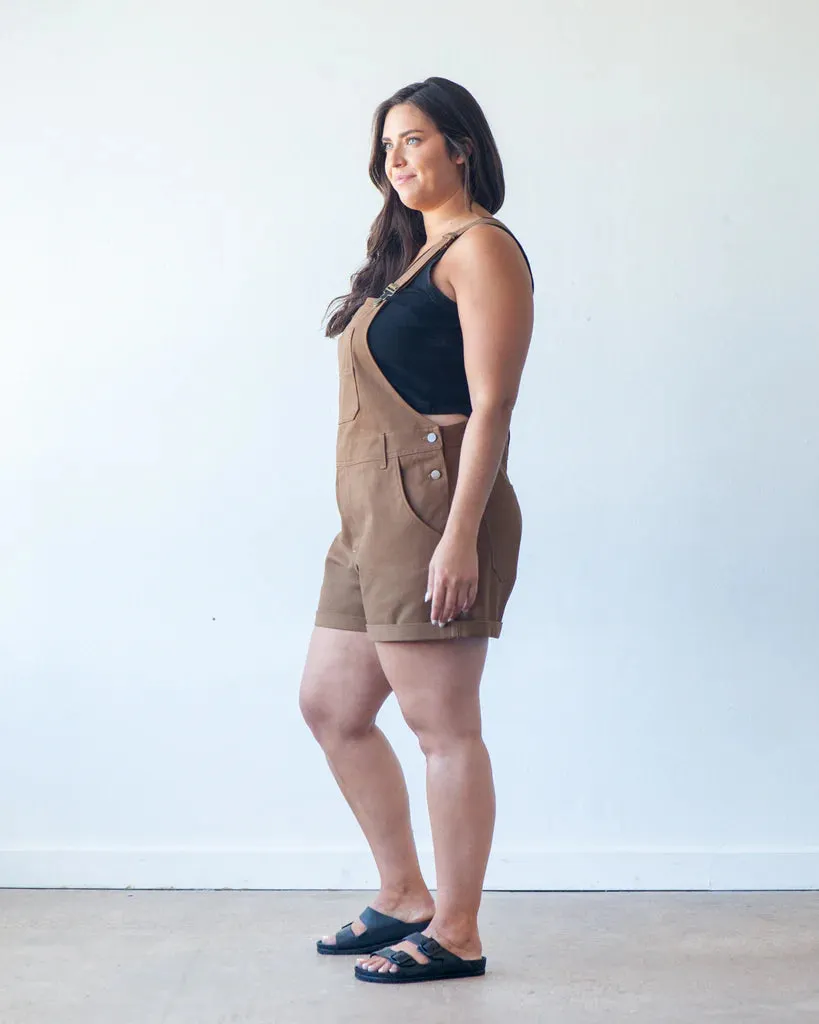 Riley Overalls Sewing Pattern by True Bias | Plus Sizes 14-32