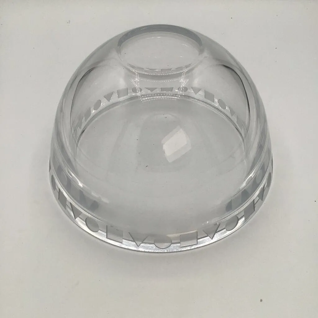 SASAKI WARD BENNETT DESIGNED SENDAI PATTERN CRYSTAL BOWL