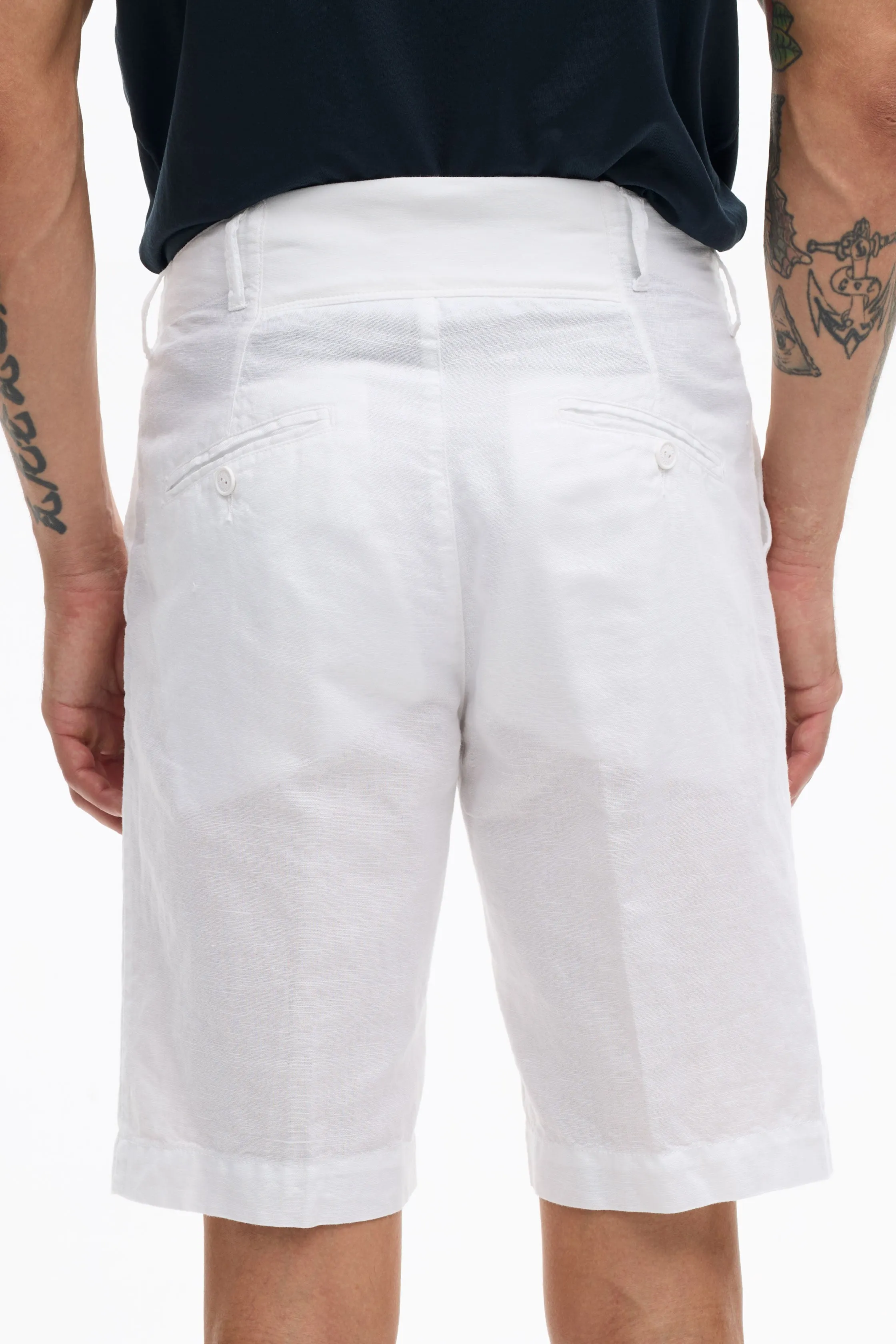 Short Chino Comfort Garment Dyed for Man 009U 7050