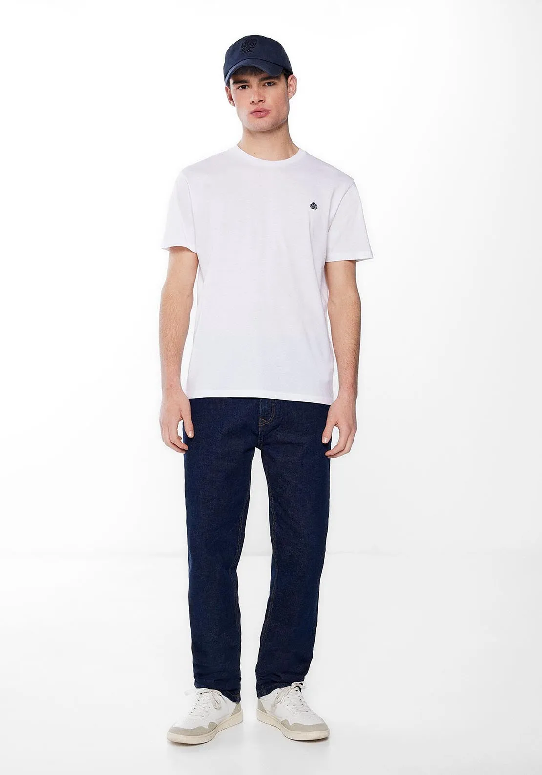 Short Sleeve Plain Tshirt - White