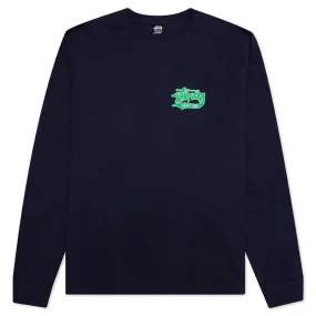 Slugger L/S Tee - Navy