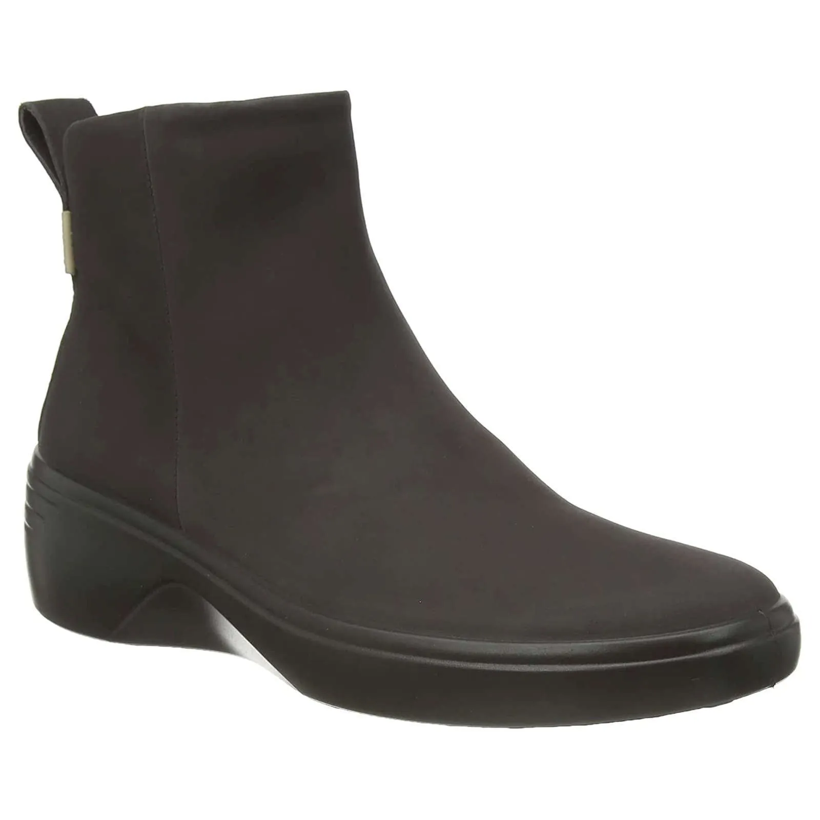 Soft 7 Wedge Leather Women's Zip-Up Ankle Boots