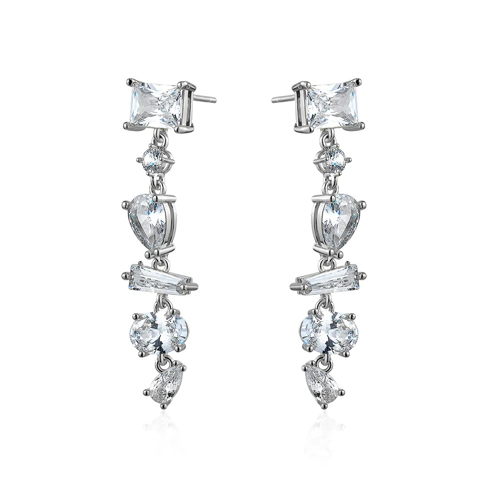 SPECTACULAR DROP CRYSTAL EARRINGS