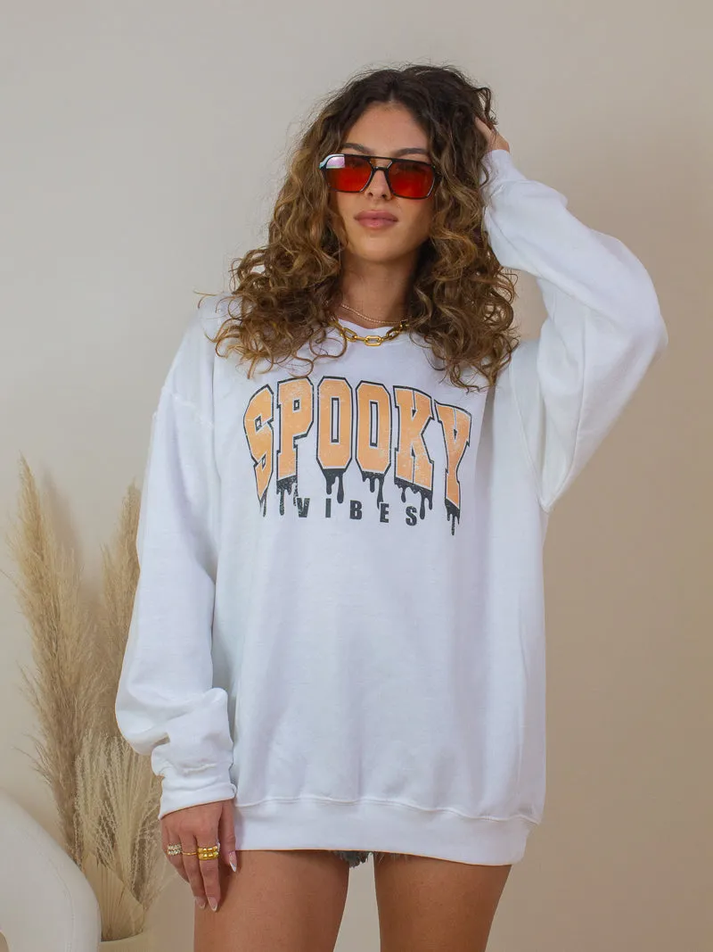 SPOOKY VIBES SWEATSHIRT