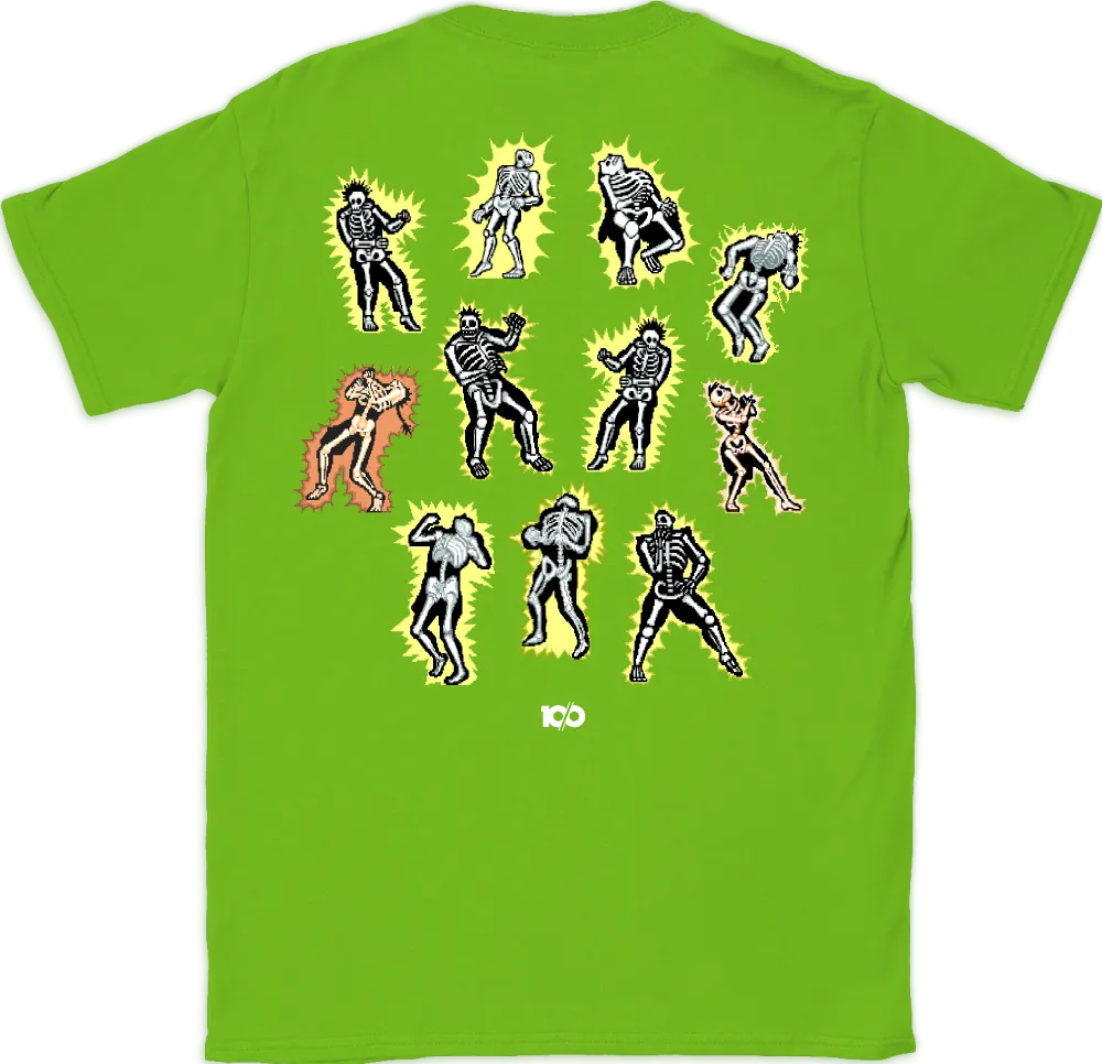 STREET FIGHTER 'Electrifying' t-shirt - Green