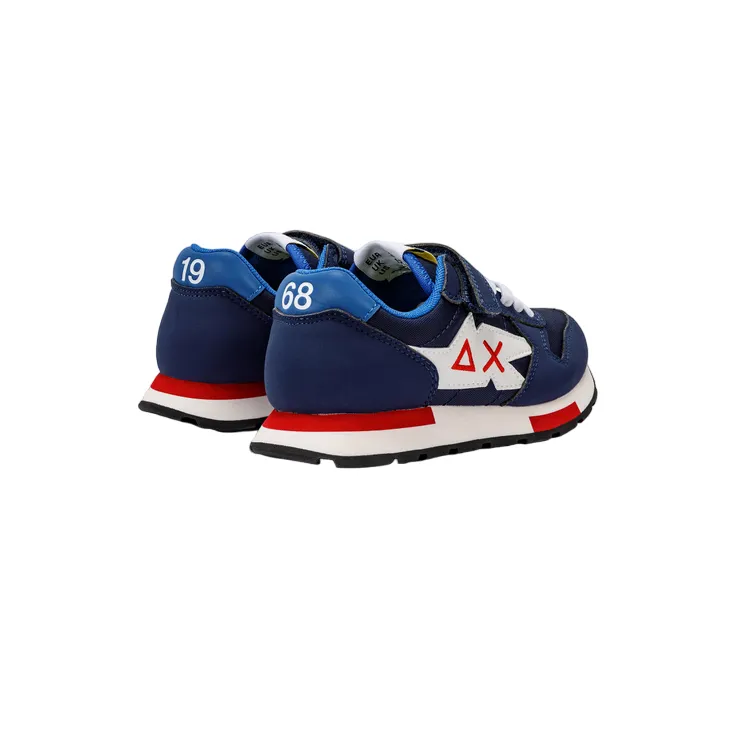 Sun68 Niki Solid Kid Z33321K 07 navy blue boys' sneakers