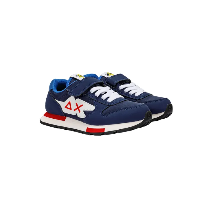 Sun68 Niki Solid Kid Z33321K 07 navy blue boys' sneakers