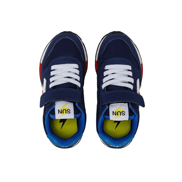 Sun68 Niki Solid Kid Z33321K 07 navy blue boys' sneakers