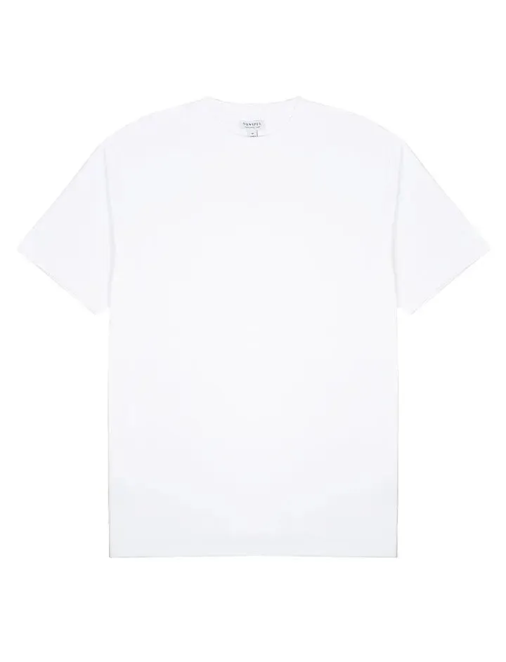 Sunspel Oversized T-Shirt White