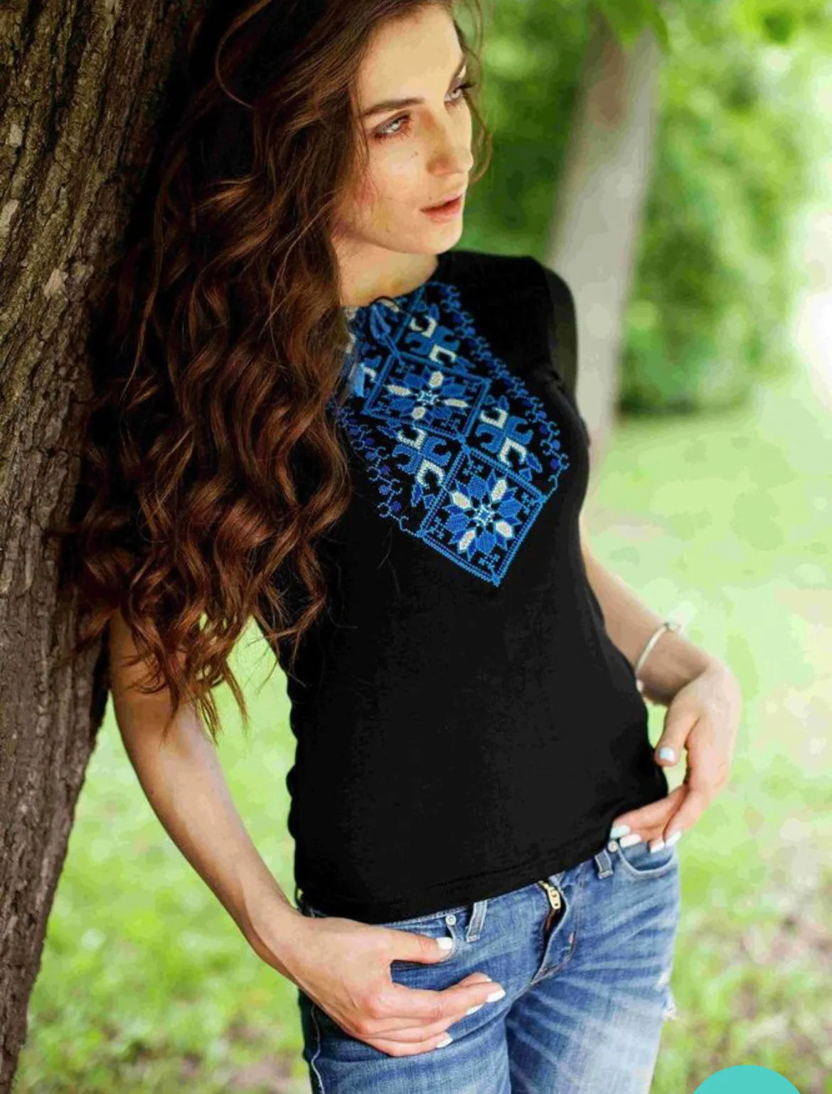 T-Shirt “Podolyanka”- Blue