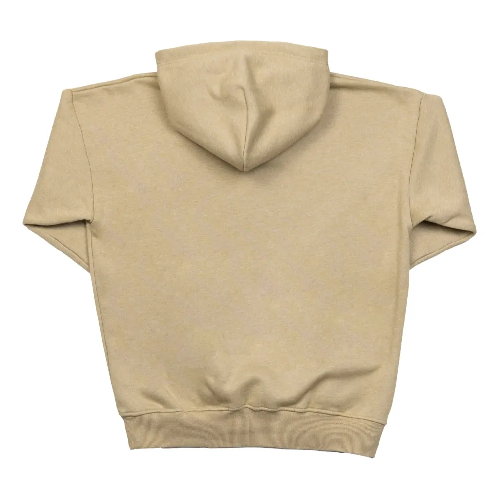 TEAMJOINED JOINED OVERSIZED HOODIE-BEIGE