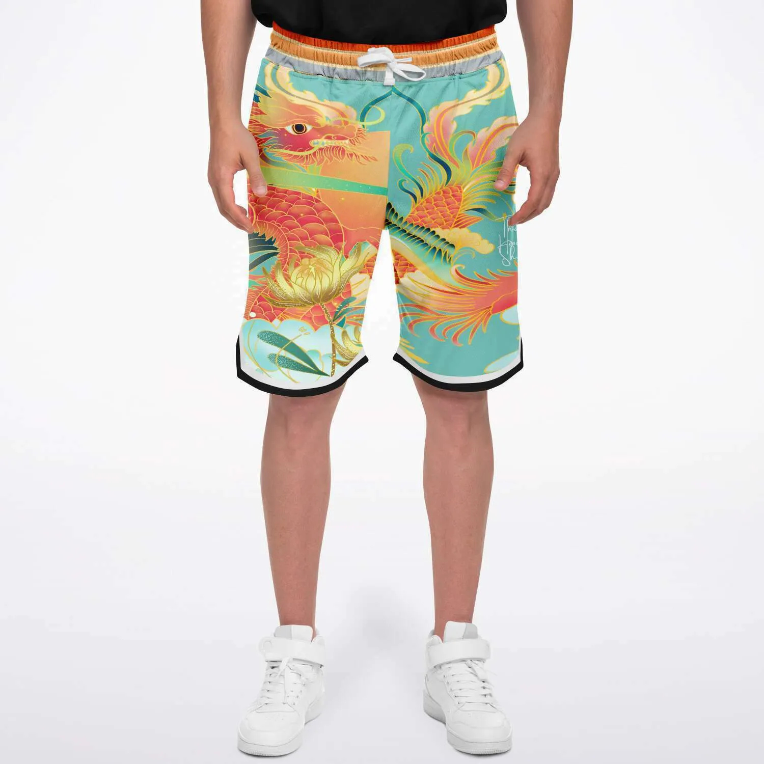 The Koi Dragon Basketball Shorts