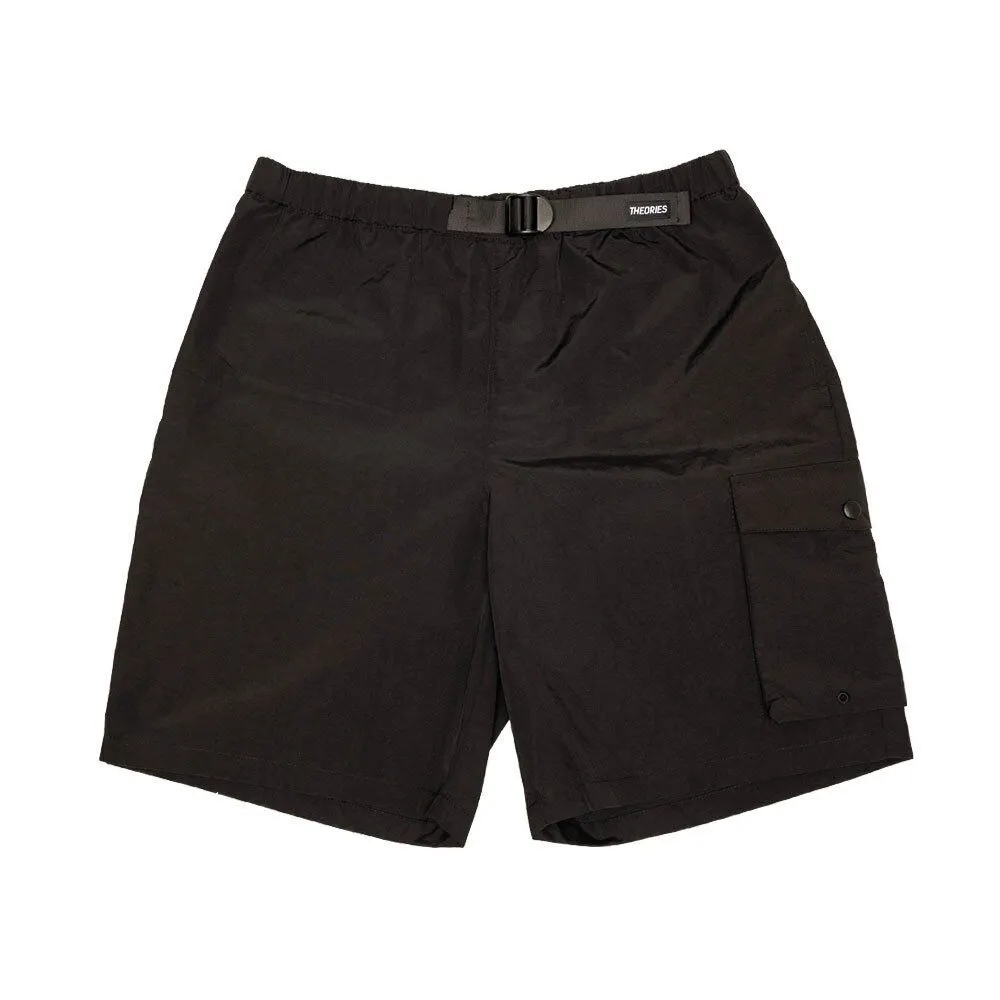 Theories Nylon Hiking Shorts Black