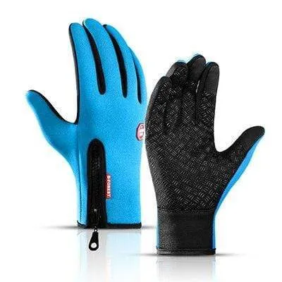 Thermal Ski Gloves Men Women Winter Skiing Fleece Waterproof Snowboard Gloves Touch Screen Snow Motorcycle Warm Mittens