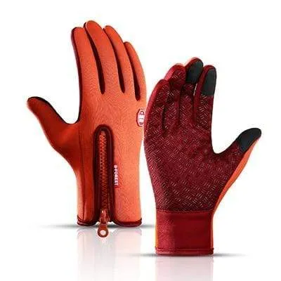 Thermal Ski Gloves Men Women Winter Skiing Fleece Waterproof Snowboard Gloves Touch Screen Snow Motorcycle Warm Mittens