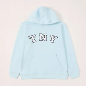 TNY Unisex Oversized Hoodie - Sky Blue