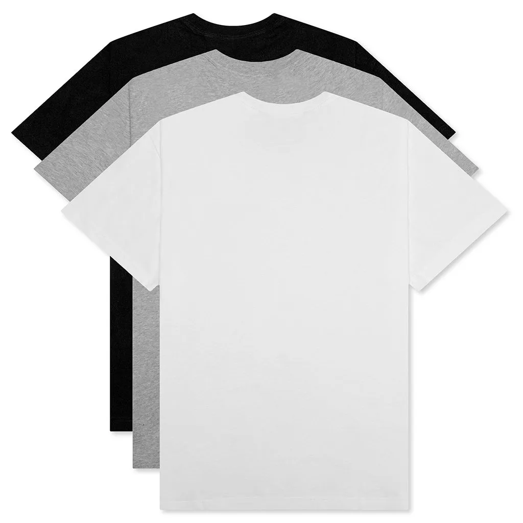 Tri Pack Basic Tee - Multicolor