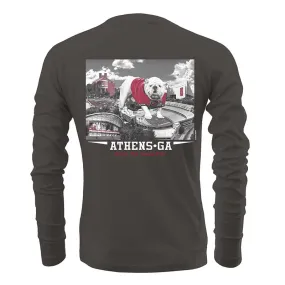 UGA Mascot Stadium Long Sleeve T-Shirt