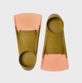 Underwater Fins - Khaki/Neon Pink