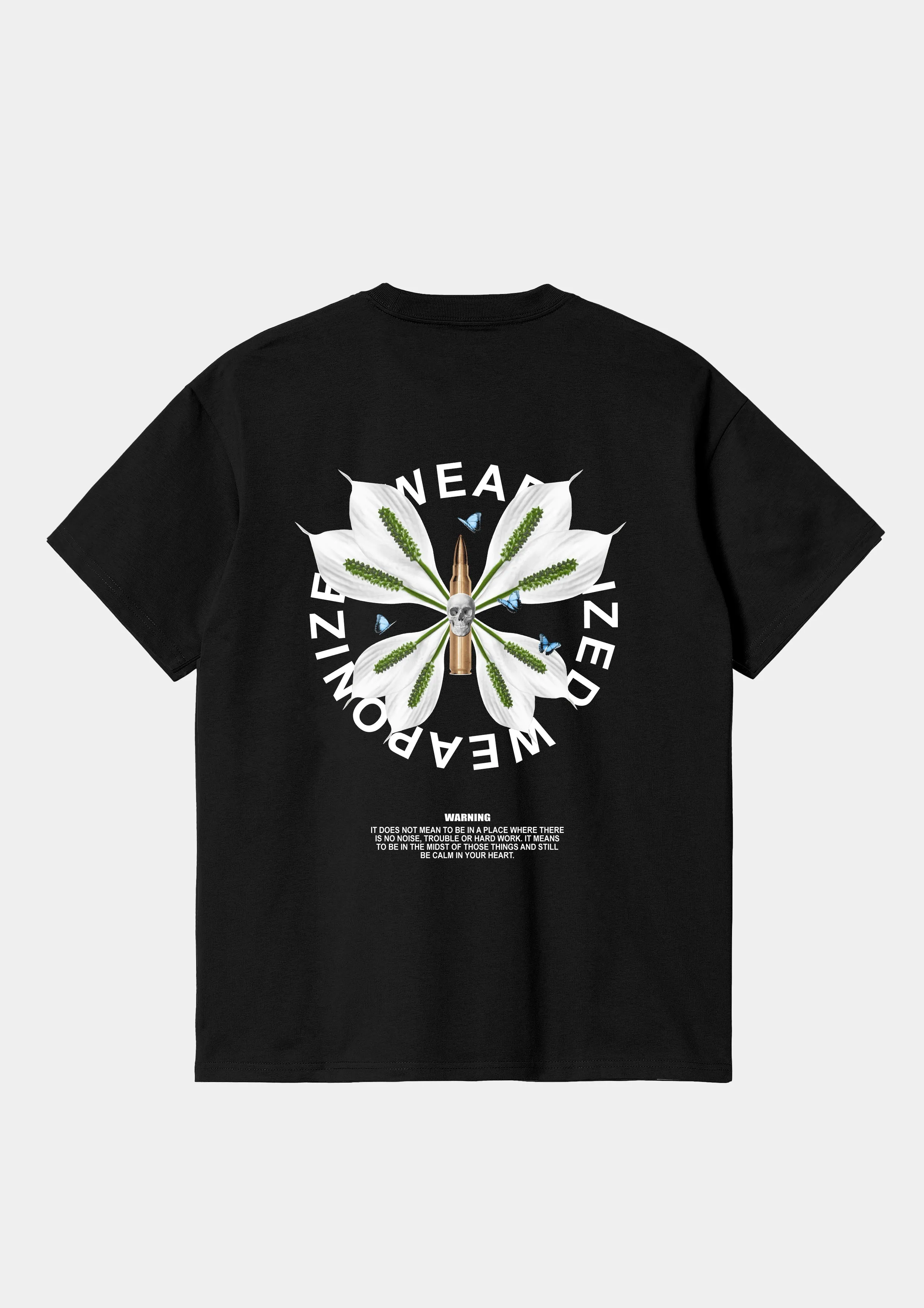 Weaponized 240GSM Oversized Tee - Black