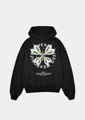 Weaponized 480GSM Oversized Hoodie - Black