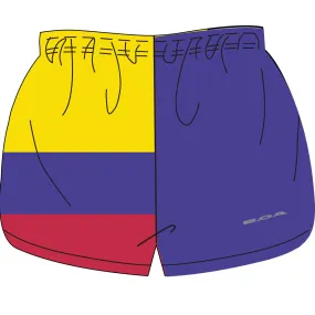 WOMEN'S 1" ELITE SPLIT SHORT- Colombia