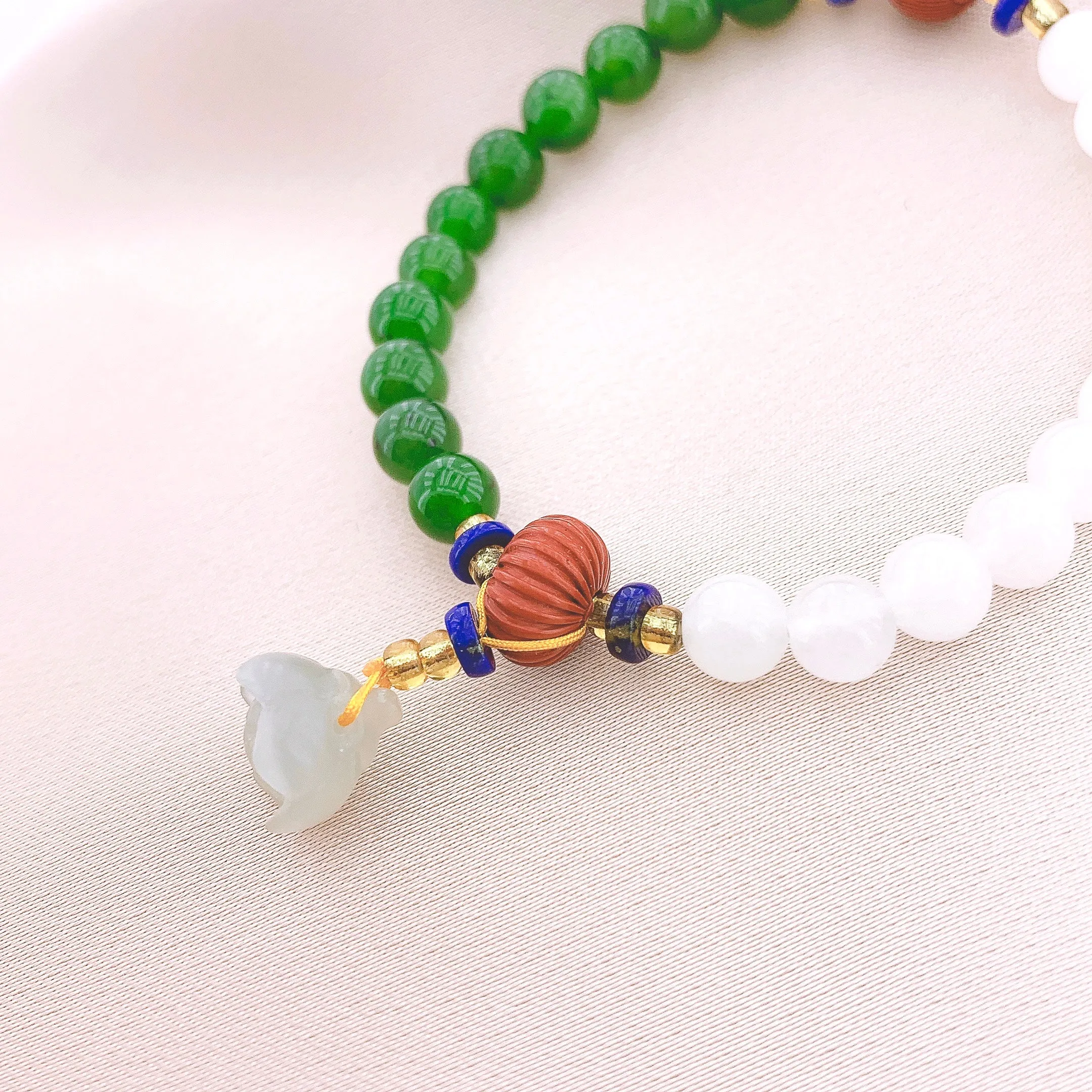 Women's Fashion Beads Gemstone Bracelet