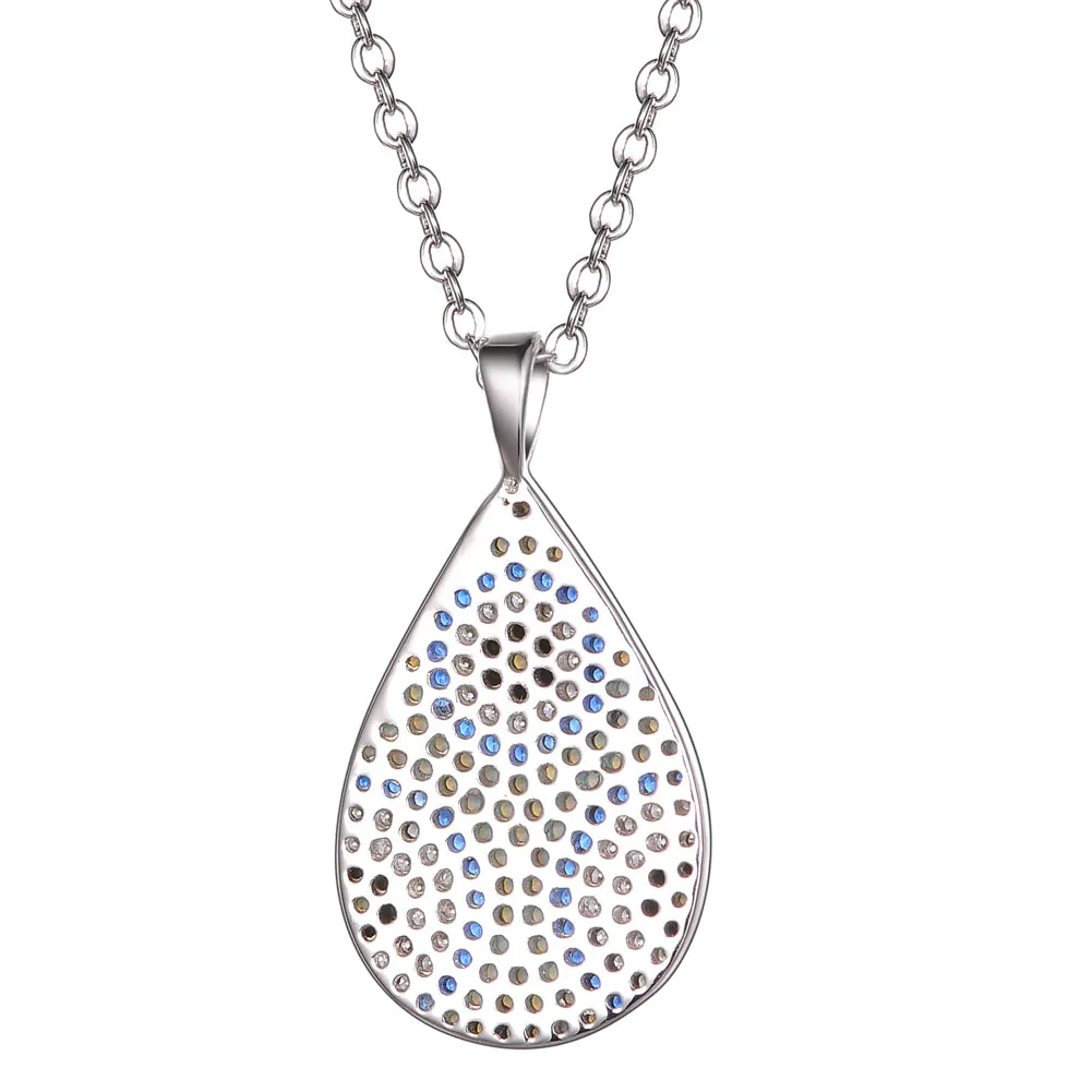 Women's Fashion CZ Evil eye Necklace